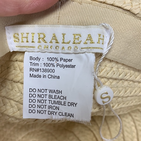 Shiraleah Colorful Fringe Woven Panama Hat Summer Beach Sun OS - Picture 4 of 4